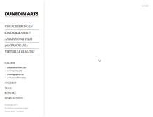 Tablet Screenshot of dunedin-arts.ch