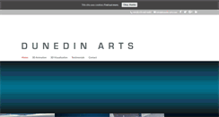 Desktop Screenshot of dunedin-arts.com
